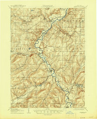 Angelica 1906 topographic map thumbnail
