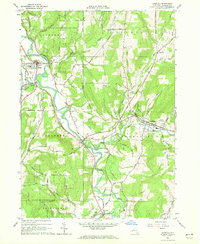 Angelica 1964 topographic map thumbnail