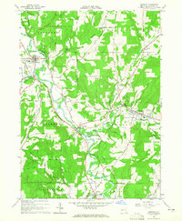 Angelica 1964 topographic map thumbnail