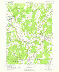 Angelica 1964 topographic map thumbnail