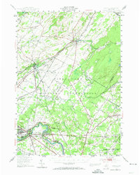 Antwerp 1949 topographic map thumbnail