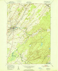 Antwerp 1951 topographic map thumbnail