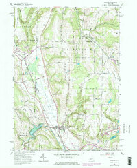 Arkport 1965 topographic map thumbnail