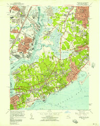 Arthur Kill 1955 topographic map thumbnail