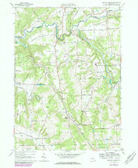 Ashford Hollow 1964 topographic map thumbnail