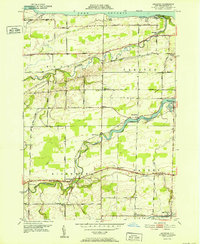 Ashwood 1952 topographic map thumbnail