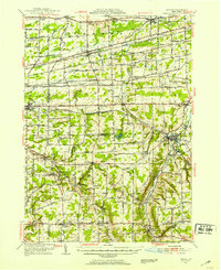 Attica 1949 topographic map thumbnail