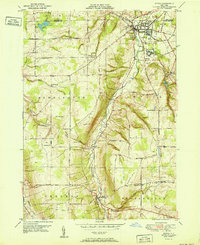 Attica 1951 topographic map thumbnail