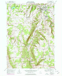 Attica 1949 topographic map thumbnail