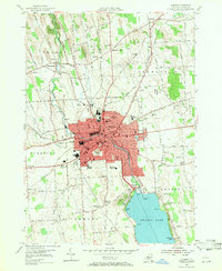 Auburn 1954 topographic map thumbnail