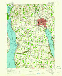 Auburn 1956 topographic map thumbnail