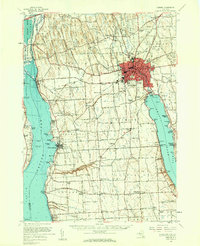 Auburn 1956 topographic map thumbnail