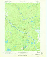 Augerhole Falls 1970 topographic map thumbnail