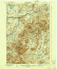 Ausable topographic map thumbnail