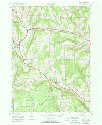 Otselic 1943 topographic map thumbnail