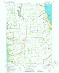Ovid 1970 topographic map thumbnail