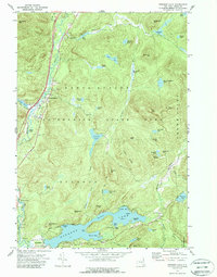 Paradox Lake 1973 topographic map preview