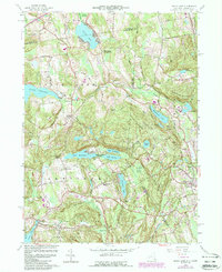 Peach Lake 1958 topographic map thumbnail