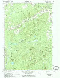 Peasleeville 1966 topographic map thumbnail