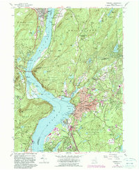 Peekskill 1957 topographic map thumbnail