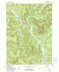 Phoenicia 1960 topographic map thumbnail