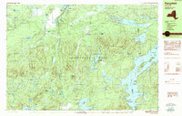 Piercefield 1990 topographic map thumbnail