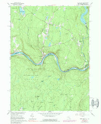 Pond Eddy 1965 topographic map thumbnail