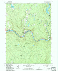 Pond Eddy 1992 topographic map thumbnail