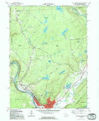 Port Jervis North 1992 topographic map thumbnail