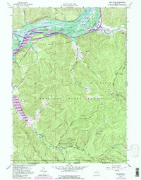 Red House 1962 topographic map thumbnail
