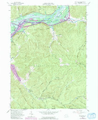 Red House 1962 topographic map thumbnail