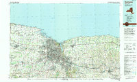 Rochester 1984 topographic map thumbnail