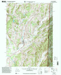 Salem 1995 topographic map thumbnail