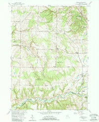 Sardinia 1957 topographic map thumbnail