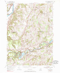 Schaghticoke 1954 topographic map thumbnail