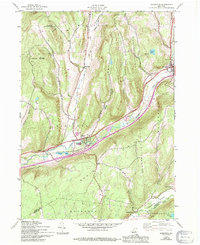 Schenevus 1943 topographic map thumbnail