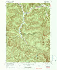 Shandaken 1960 topographic map thumbnail