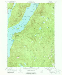 Shelving Rock 1966 topographic map thumbnail