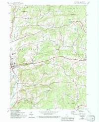 Sherburne 1943 topographic map thumbnail
