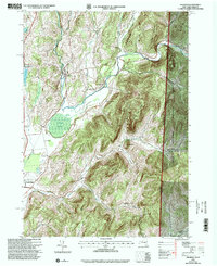 Shushan 1995 topographic map thumbnail