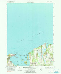 Sodus Point 1953 topographic map thumbnail