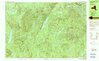 Thirteenth Lake 1990 topographic map thumbnail