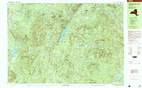 Thirteenth Lake 1997 topographic map thumbnail