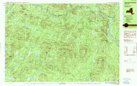 Three Ponds Mountain 1990 topographic map thumbnail