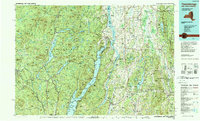 Ticonderoga 1989 topographic map thumbnail