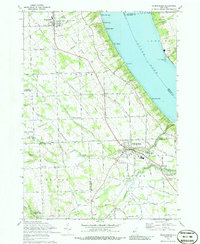Trumansburg 1970 topographic map thumbnail