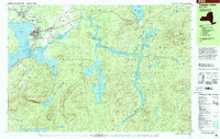 Tupper Lake 1999 topographic map thumbnail