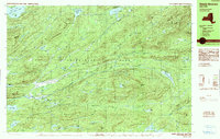Wakely Mountain 1990 topographic map thumbnail
