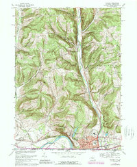 Waverly 1969 topographic map thumbnail