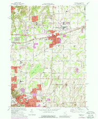 Webster 1971 topographic map thumbnail